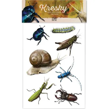 samolepka Kresky dočasné tetování - Pod stromy