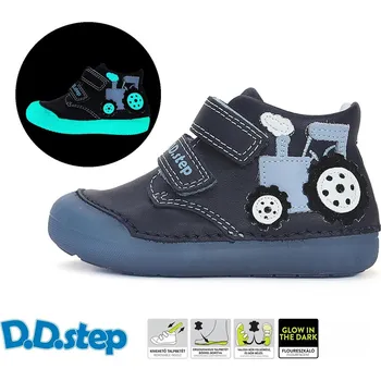 Chlapecké polobotky D.D.Step S066-42263 Barva: Modrá tmavá, Velikost: 22