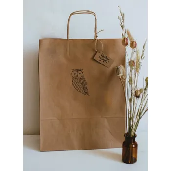 Dárková taška Be Nice Dárková taška - Sovička (velká)