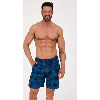 Pánské oblečení Cornette 698/19 S-2XL pánské pyžamové šortky námořní síť M