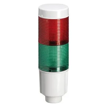 Poplachová siréna LOVATO Electric 8LT4K02BG Maják 45mm, zelená + červená, 24V DC