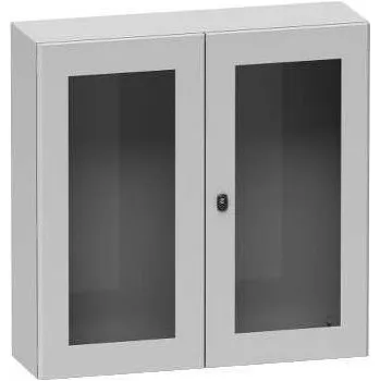 Rozvaděč Schneider Electric NSYS3D101030DT S3D, 1000x1000x300, průh. dveře, RAL 7035