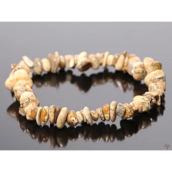 Náramek Magieprirody.cz Náramek sekaný - Jaspis obrázkový - tromlovaný - 33