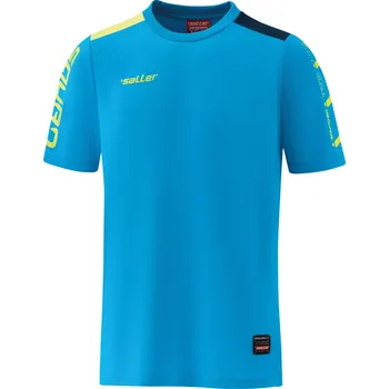 Saller SQUAD Sportovní triko BARVA: 144 světle modrá-tmavě modrá-neon žlutá, Velikost: XXL Funkční tričko S.Dry-Tech