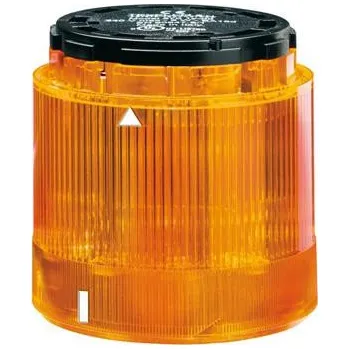 Poplachová siréna LOVATO Electric 8LT7GLB1 signální sloup, blikací modul, Oranžová, 24VAC/DC