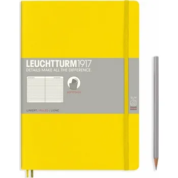 Blok Zápisník Lemon, Softcover, Paperback (B6+), 123 p., linkovaný