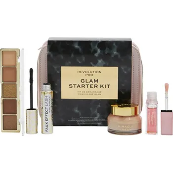 Makeup Revolution Revolution PRO Glam Starter Kit - Dárková sada dekorativní a pleťové péče