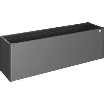 Vyvýšený záhon Zvýšený truhlík Biohort Belvedere MIDI- výška 61 cm- tmavě šedý- různé délky a tvary Velikost: 200x50 B149225