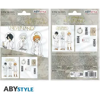 samolepka Zaslíbená Země Nezemě samolepky - 2 aršíky