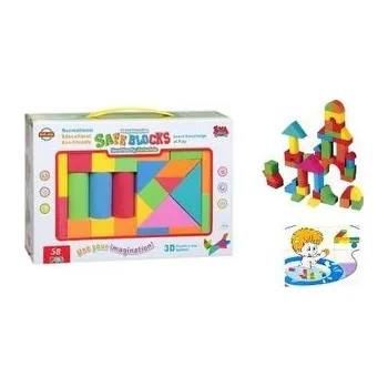 Karnevalový kostým Klocki piankowe 58szt