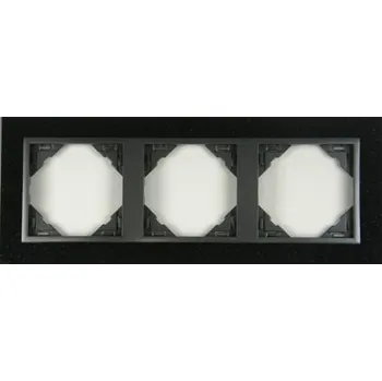 ELKO EP 90930 TGS - žula / šedá TGS - žula / šedá 3 rámeček, PETRA (žula) 90930TGS