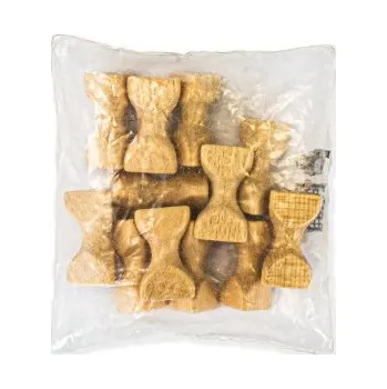 Korálek Korálky dřevěné PŘÍRODNÍ 15mm - Přírodní, 15mm