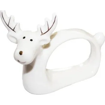 Porcelánový držák na ubrousky - sob