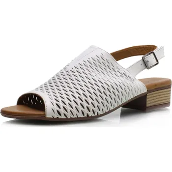 Dámské sandále QUO VADIS DÁMSKÉ SANDÁLY KLOP 130-220 01BÍLÁ Barva: BÍLÁ, Velikost: 41