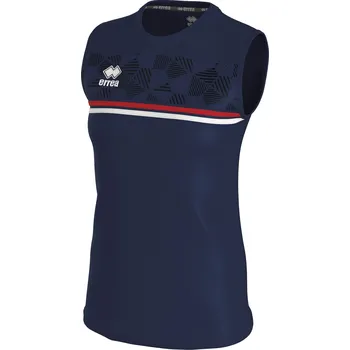 Dámské tričko ERREA´ ERREA dámské dresové triko DIVINA BARVA: tmavě modrá - červená - bílá, Velikost: XS