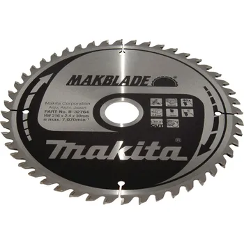 Pilový kotouč MAKITA Kotouč pilový dřevo MAKBLADE 216x2.4x30mm 48Z