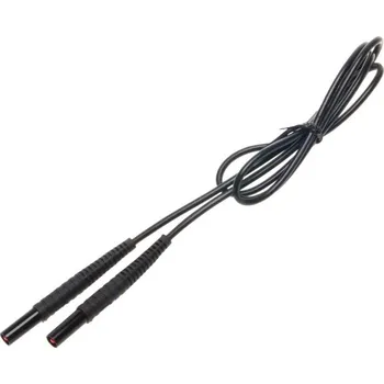 elektrický kabel Sonel 1,2 m černý kabel 1 kV (2,5 mm2 / banánky)