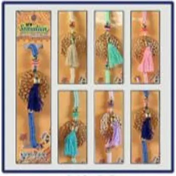 Náramek Náramek na ruku zlatý ornament se střapcem - New Sensation