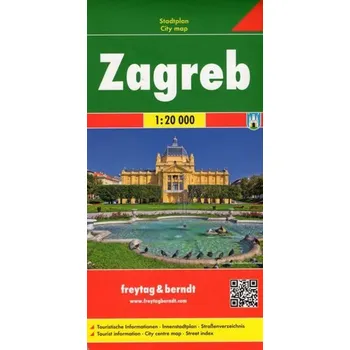 Cestování PL 146 Záhřeb 1:20 000 / plán města