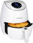 Deuba Horkovzdušná fritéza FRYER 1 bílá – 9 v 1 s dotykovým displejem 1485 W 3,6 l