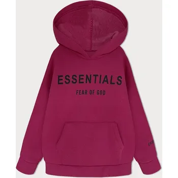 Dámská mikina Hrubší dámská klokaní mikina ve fuchsijové barvě (22936) odstíny růžové uni velikost