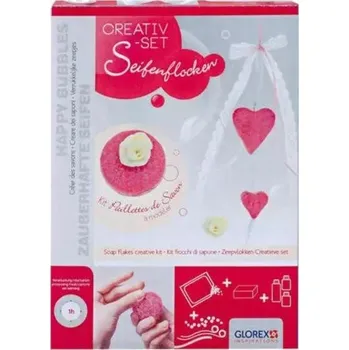 Výtvarná sada Glorex Kreativní sada na výrobu mýdla z mýdlových vloček