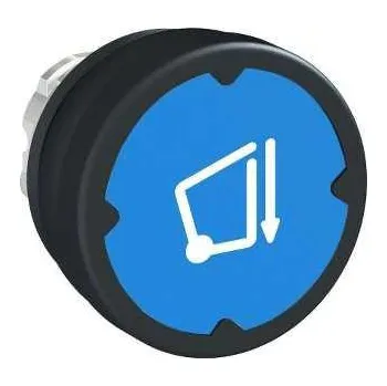 Stykač Schneider Electric ZB4BC68006 Ovládací hlavice stiskací, tmavě modrá