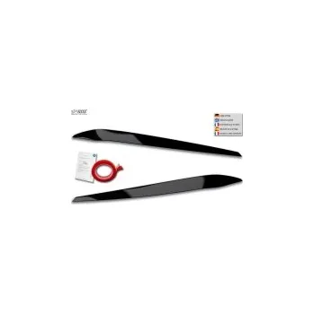 Tuning RDX Racedesign přední mračítka (ABS černý lesklý plast) VW Touran 5T5 (LED) -- od roku výroby 2015-