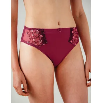 Kalhotky Klasické kalhotky Caminata zn. Confidence Lingerie® z mikrovlákna s výšivkou třešňová 46/48