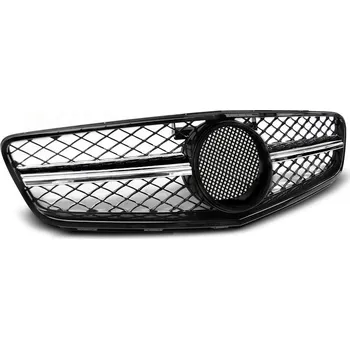 Tuning TUNING-TEC Přední maska Mercedes W204 07-14 C63 STYLE lesklá chrom/černá