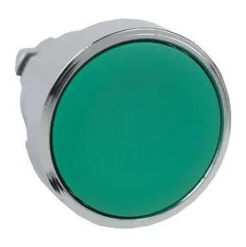 Stykač Schneider Electric ZB4BA3 Ovládací hlavice stiskací, lícující - zelená