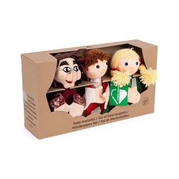 plyšák Krabička maňásků-Perníková chaloupka