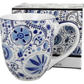 DUO Gifts DG - Velký porcelánový hrnek XXL NARESH BLUE- 1 litr