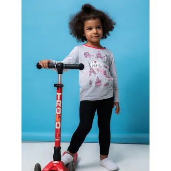 Dívčí legginy Basic - černá 98