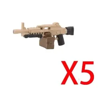 ostatní stavebnice Vojenské stavebnice s mini figurkami a zbraněmi | komponenty styl lego - WG228-5PCS