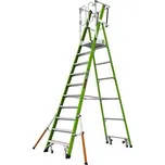 Little Giant - Pojízdný plošinový žebřík s klecí Safety Cage 2.0 model: 10, počet schodů: 10/284 cm