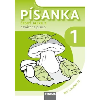 Český jazyk Písanka 2/1 - nevázané písmo Sassoon pro 2. ročník ZŠ