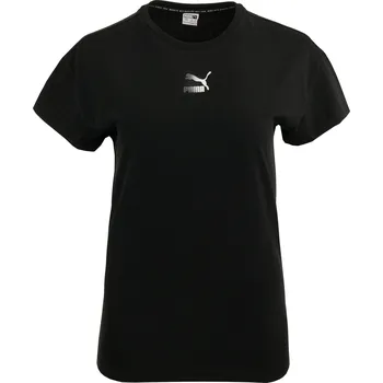 Dětské triko Puma GRL Boyfrined Tee Black 152