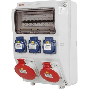 Rozvaděč Famatel v505-6kA - ZSF30101000.0 /3958 Zás.skříň IP44 jištěná bez chrániče