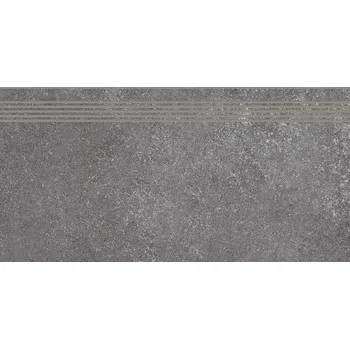 Dlažba Dlažba na schody Rubi tmavě šedá 30x60 cm