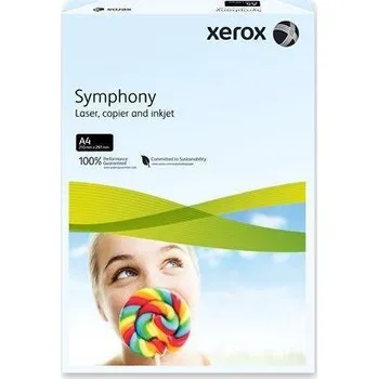 Papír pro tiskárny Xerografický papír barevný XEROX Symphony A4, 80g, 500ls - světle modrá