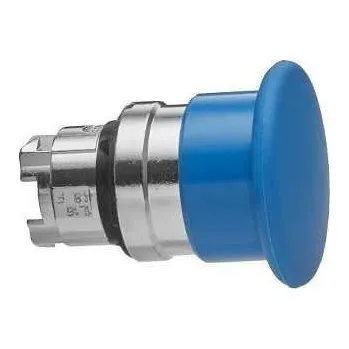 Stykač Schneider Electric ZB4BC6 Ovládací hlavice stiskací s hřib. knoflíkem - modrá