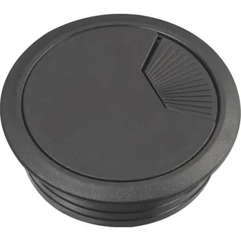 Schneider Electric INS61215 Unica System+ - 2x Kabelová průchodka 60mm, Černá