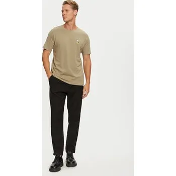 Pánské tričko Lindbergh T-Shirt 30-400235 Zelená Relaxed Fit S