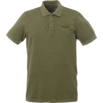Pánské tričko PME Legend Polo Polo Tričko Olivové XL