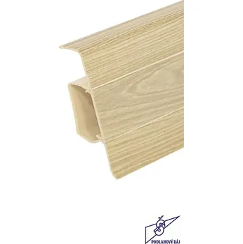 soklová lišta Lišta soklová SLK 60 Q Döllken, 2118 - 2,5m (Elektrikářská podlahová lišta Döllken SLK60 Q lišta 5125275 2118)