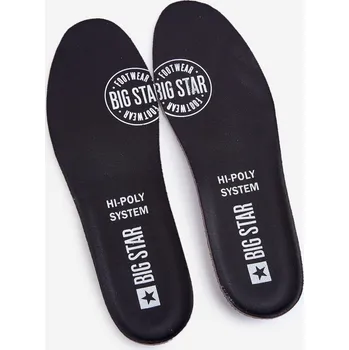 Tkaničky do bot BIG STAR HI-POLY SYSTEM Vložky do bot 2 páry černé 40-