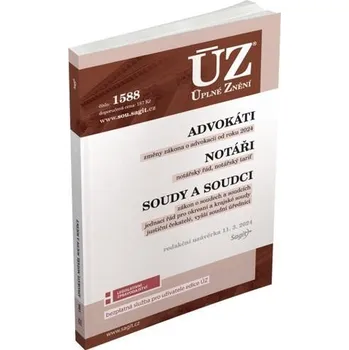 Učebnice ÚZ 1588 Advokáti, Notáři, Soudci a soudy