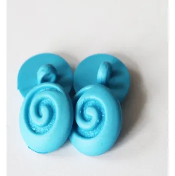 Knoflík 20391 Knoflík 7273/28 modrý - Modrá, 18 mm