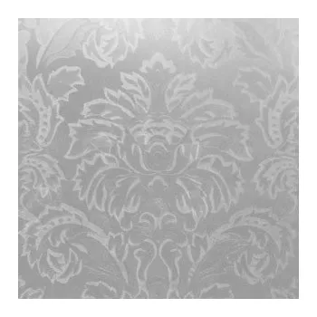 Tapeta Fólie na sklo ORNAMENT KYTKY (61-2175) - šíře 67,5 cm - Cena za roli (15bm) (Transparentní samolepící tapeta na sklo KYTKY - šíře 67,5 cm, Transparentní samolepící fólie na sklo KYTKY 3)